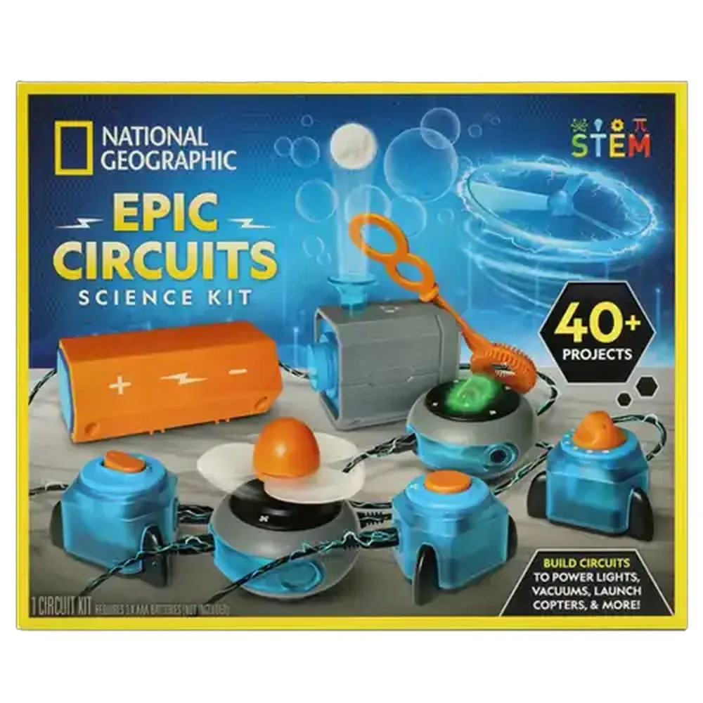 National Geographic Epic Circuits Science Kit