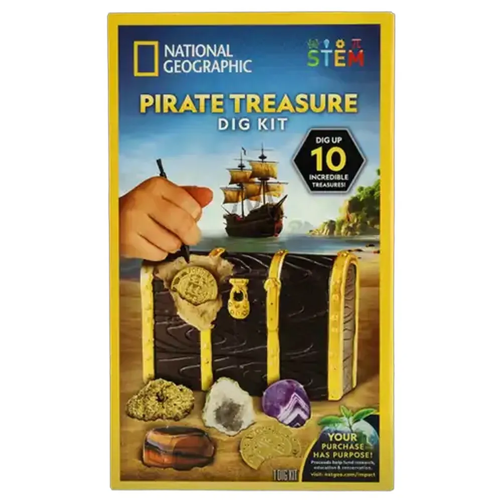 National Geographic Pirate Treasure Dig Kit