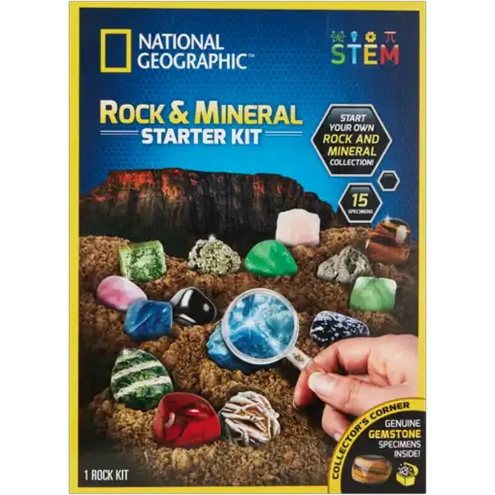 National Geographic Rock & Mineral Starter Kit