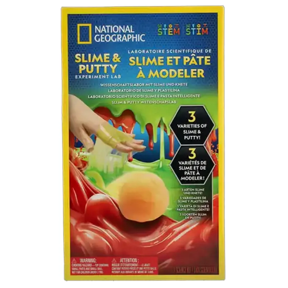 National Geographic Slime & Putty Experiment Lab
