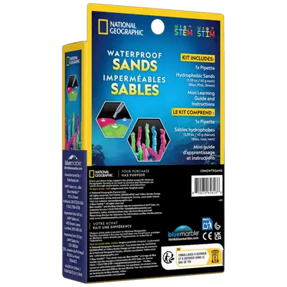 National Geographic Waterproof Sands Science Kit