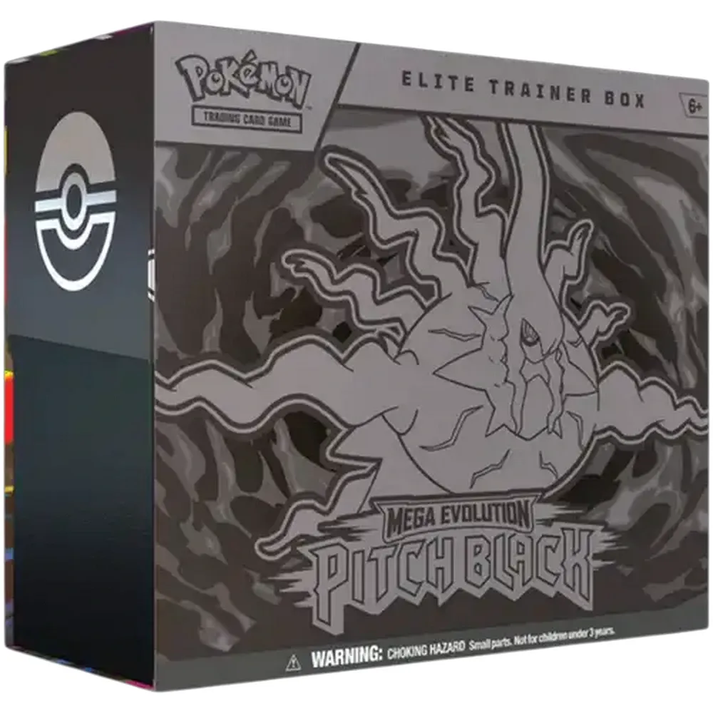 Pokémon Mega Evolution Pitch Black Elite Trainer Box (Type May Vary)