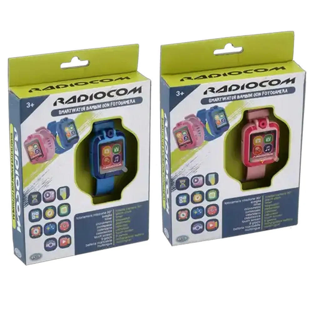 Radiocom Rechargeable Smartwatch (Colour May Vary)