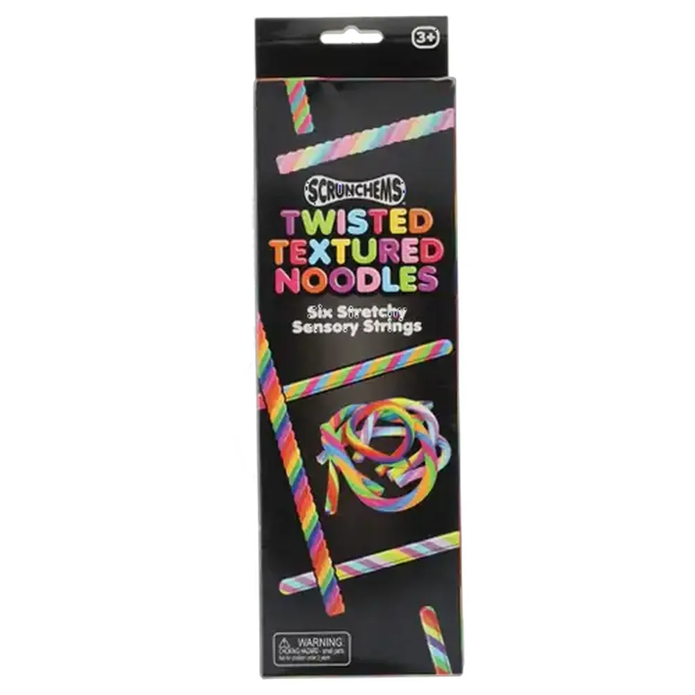 Scrunchems Twisted Textured Noodles 6 Piece