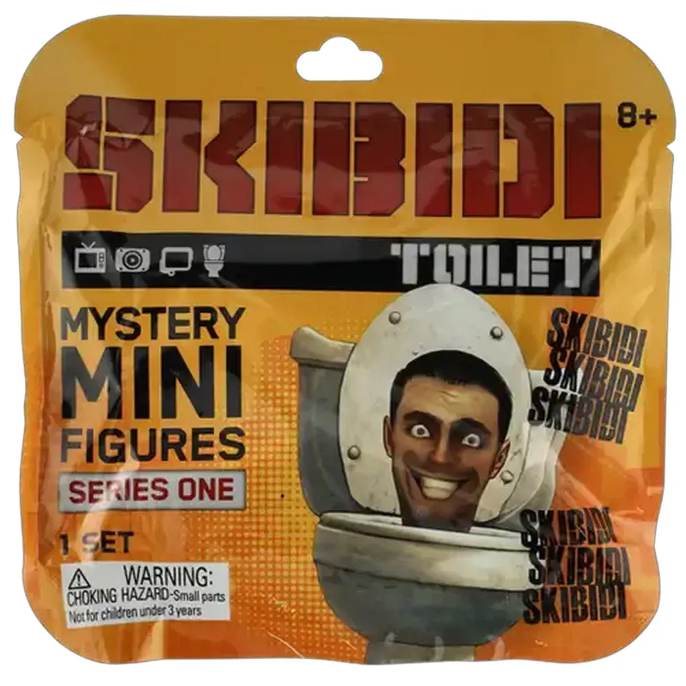 Skibidi Toilet Mystery Mini Figures Series One 6cm (Design May Vary)