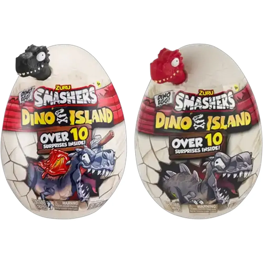 Smashers Dino Island Mini Egg Smashers 18cm (Type May Vary)