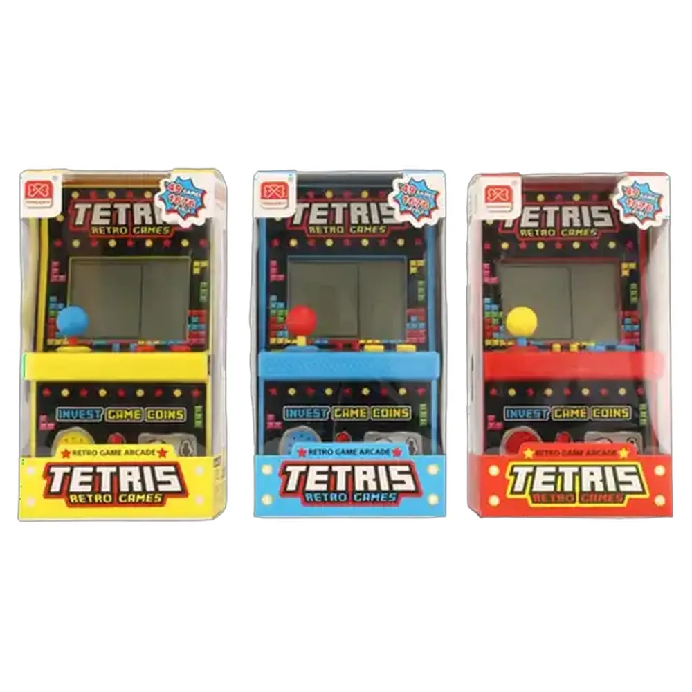 Tetris Mini Retro Game Arcade (Colour May Vary)