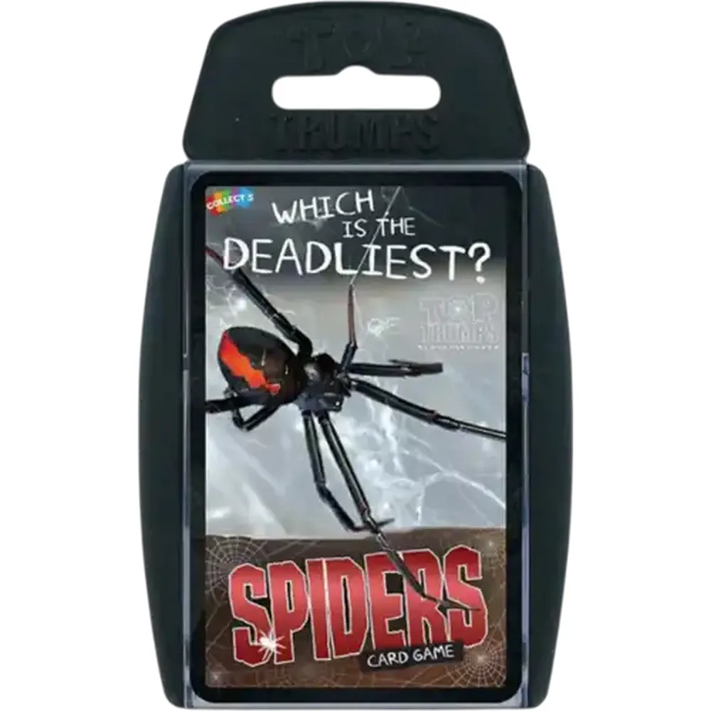 Top Trumps Spiders Cards