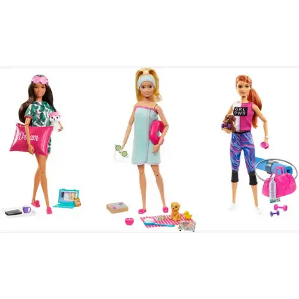 Wellness Barbie Dolls (Type May Vary)