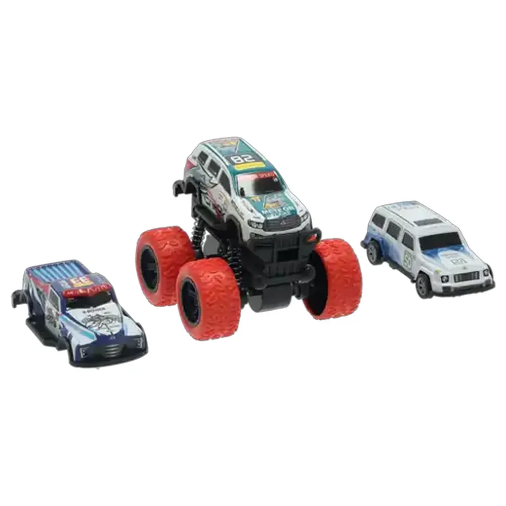 Wheelers Model Car Die Cast Series Off Road Car Set 3-Pack
