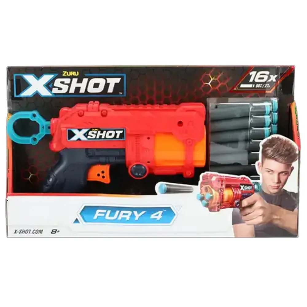 XSHOT 4 Blaster Fury (Type May Vary)