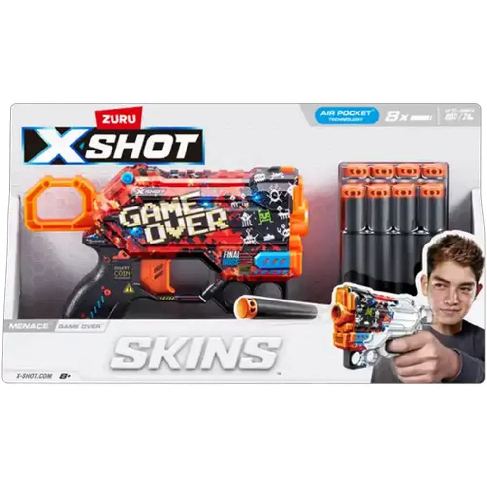 XSHOT Skins Menace Special Ops With 8 Darts (Design May Vary)