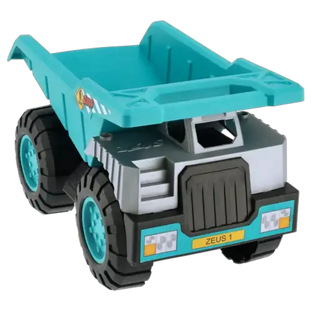 Zeus Turquoise & Grey Dump Truck 36cm