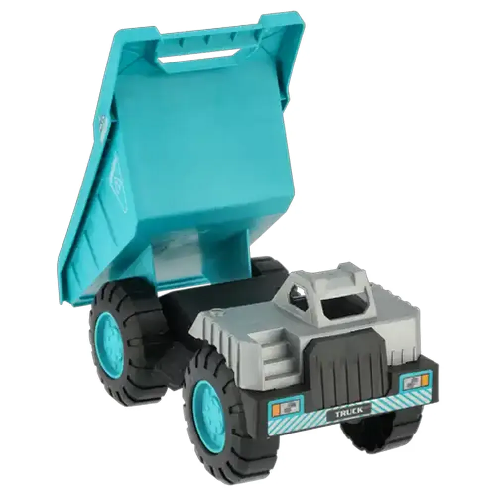 Zeus Turquoise & Grey Mini Dump Truck 26cm